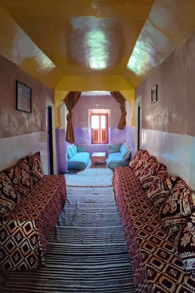 Notre gîte maroc voyages solidaires atlas gite tissent 010 r