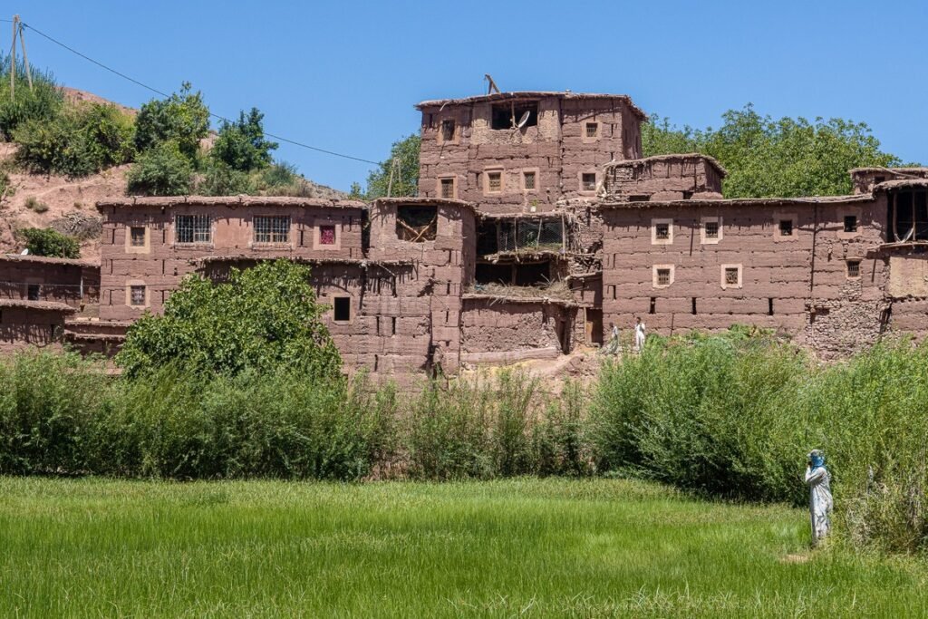 Notre gîte maroc atlas tissent