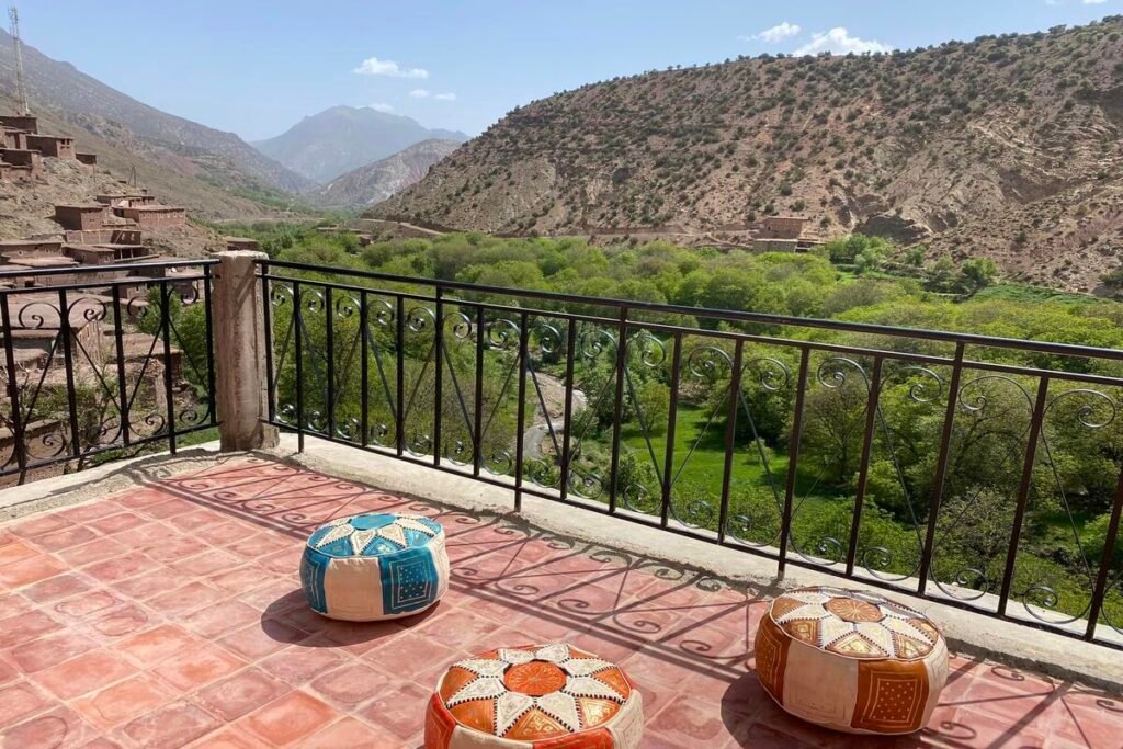 Notre gîte maroc atlas tissent